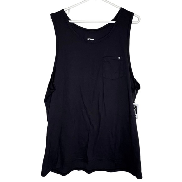 Secret Spot Surf Shop OBX Pigment Dyed Men’s Black Cotton Tank Size XXL - Picture 1 of 6